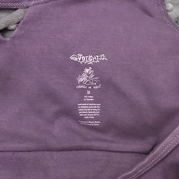 Voight Made in Hell Bralette in Dusk - 3X - Picture 2 of 4